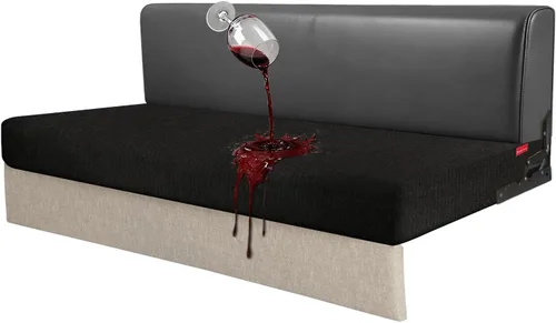 Vista 46 de Fundas de cojín impermeables para sofá, funda elástica lavable con diseño elástico antideslizante, protector de muebles para mascotas y niños
