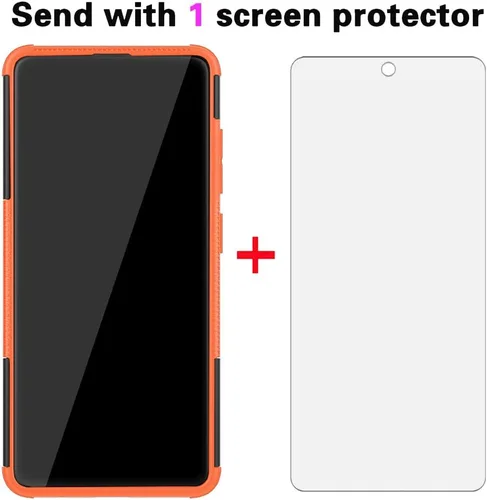 Vista 3 de Asuwish Funda de teléfono para A51 XW US Naranja