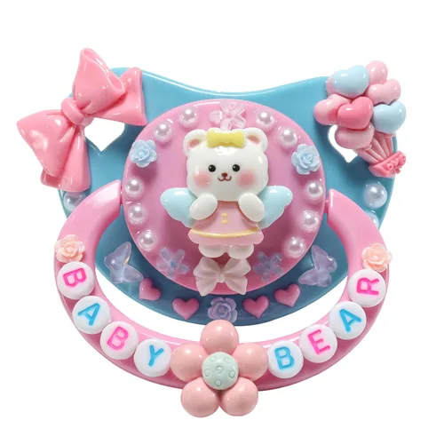 Vista 8 de CutiePlusU - Chupete para bricolaje, tamaño grande, diseño de fresa