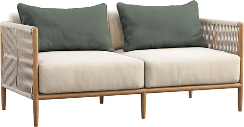 Vista 21 de Funda de almohada lumbar de tela de poliéster para interiores y exteriores, impermeable, rectangular, para todo tipo de clima, para muebles
