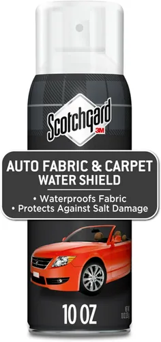 Vista 2 de Scotchgard Auto Fabric & Carpet Water Shield, 40 onzas (cuatro, latas de 10 onzas)