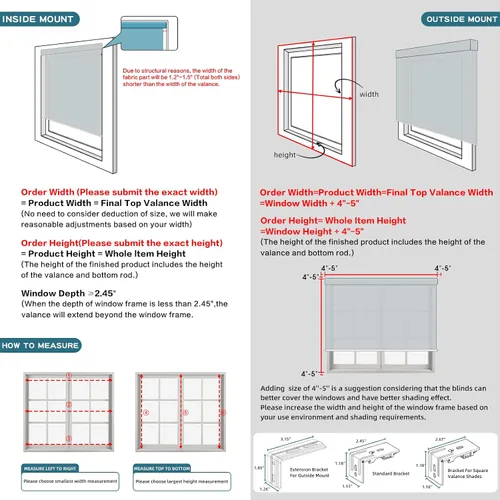 Vista 9 de Cortinas enrollables inteligentes de filtrado de luz motorizadas compatibles con HomeKit, persianas inteligentes para ventanas con 1% de apertura