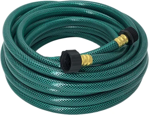 Vista 6 de Manguera de jardín de 1/2 pulgada de 3.3 pies, manguera de barco, tubo flexible con PVC sólido de 3/4 pulgadas macho a hembra para el hogar, exterior