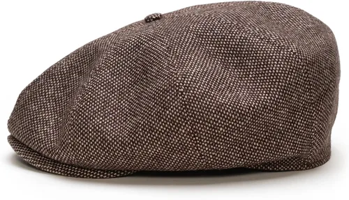 Vista 9 de Sterkowski Peaky Gorra de periódico 100% lana para hombre y mujer Gorra clásica y elegante de Paperboy Negro