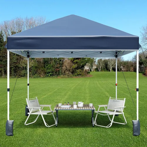 Vista 7 de Tienda de campaña patentada de 10 x 10 pies, toldo portátil para exteriores, viene con bolsa para volante de mano, adecuado para uso en exteriores