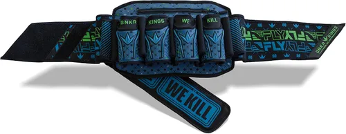 Vista 4 de Bunkerkings Fly2 - Paquete de arnés de paintball sin tirantes, 4+7 y 5+8