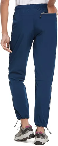 Vista 3 de BALEAF - Pantalones de senderismo para mujer de secado rápido ligeros informales para verano