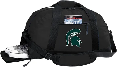 Vista 50 de Texas A&M Bolsa de lona - Texas A&M Aggies - Bolsas de gimnasio con bolsillo para zapatos, Negro