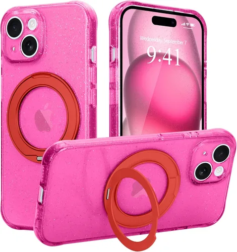 Vista 12 de Funda para iPhone 16 Pro Max, compatible con Magsafe, color negro