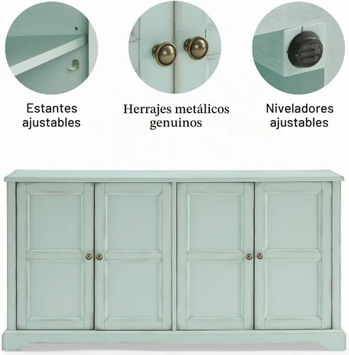 Vista 5 de Crosley Furniture Holbrook - Aparador tradicional
