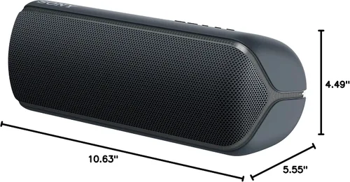 Vista 8 de Sony SRS-XB12 Parlante Bluetooth portátil con graves adicionales SRSXB32 Negro