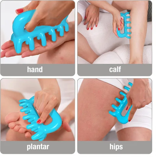 Vista 4 de Herramienta de masaje fascia, herramientas de masaje de punto de activación, anti blaster, herramienta de masajeador de celulitis, herramienta