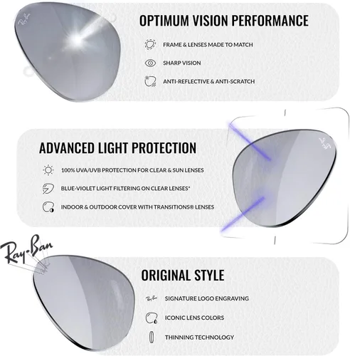 Vista 27 de Ray-Ban RB0840S MEGA WAYFARER Gafas de sol de forma cuadrada con kit oficial de gafas