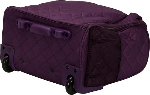 Vista 37 de Rockland Melrose - Maleta con ruedas, de porte vertical, para caber debajo del asiento, Rojo), BF31-RED