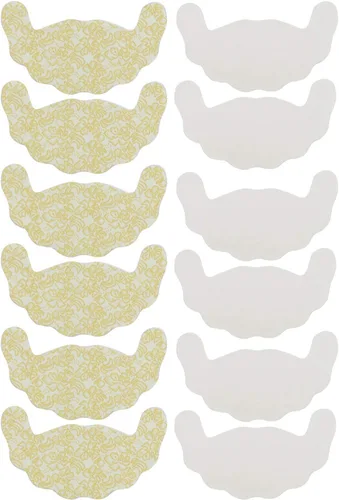 Vista 5 de ToBeInStyle - Sujetadores de presión para mujer (6 pares, autoadhesivos, sin espalda)