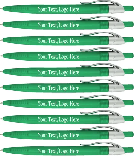 Vista 10 de SyPen Bolígrafos personalizados con tu logotipo o texto personalizado, paquete de 500 unidades a granel para negocios, fiestas y eventos, bolígrafos