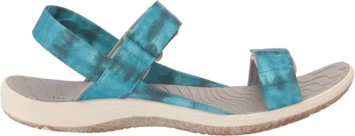Vista 6 de KEEN Correa trasera Elle unisex para niños, plataforma casual y puntera abierta