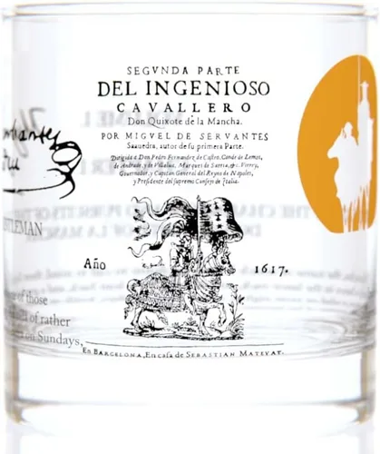 Vista 6 de Well Told Classic Literature Rocks Glass – A Christmas Carol por Charles Dickens – Vaso de whisky a la antigua moda para los amantes de los libros