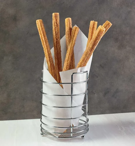 Vista 3 de J&J Snack Tio Pepe's Regular Churros – Auténtica Pastelería Hispana Congelada – Dulce Dulce de Canela – Paquete a Granel, 100