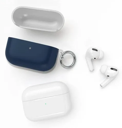 Vista 3 de Casely Funda compatible con AirPods 3 AirPods azul marino Compatible solo con AirPods 3