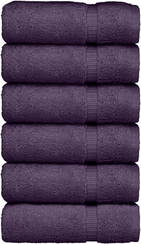 Vista 47 de Colección Luxury Hotel & Spa Altamente Absorbente, Secado Rápido 100% Algodón Turco 700 GSM, Toalla Eco Amigable, para Baño Borde Dobby Toalla