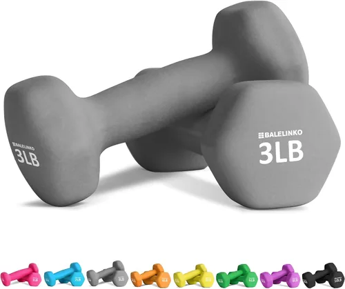 Vista 9 de Balelinko Equipo de Gimnasio en Casa, Entrenamiento de Fuerza, Pérdida de Peso, Pesos para Pilates, Yoga, Pesos para Mujeres, Hombres, Personas