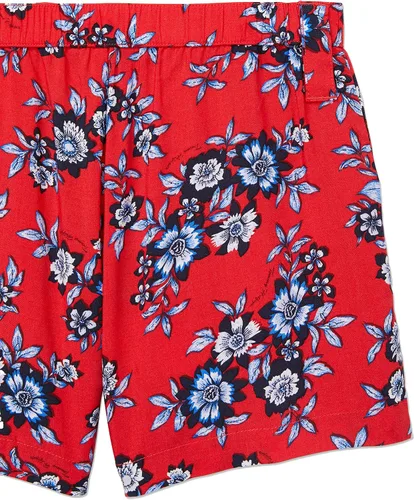 Vista 3 de Tommy Hilfiger Pantalones cortos tejidos para niñas con trabillas para dominar