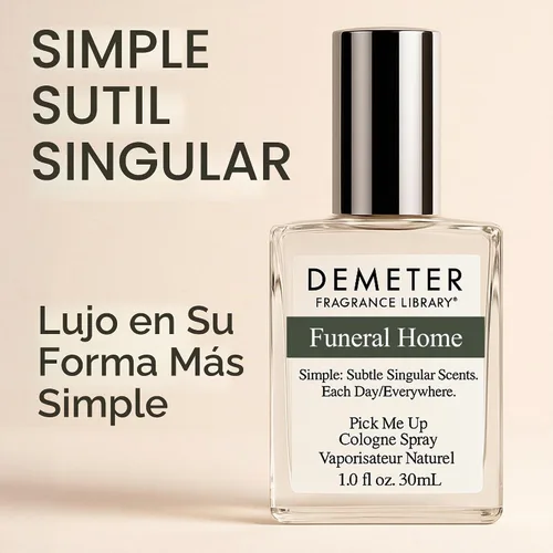 Vista 2 de DEMETER Colonia en aerosol de perfume natural para mujeres, funeraria, 1 oz