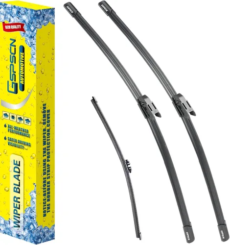 Vista 40 de GSPSCN 2 limpiaparabrisas de repuesto para Cooper R55, R56, R57, 2013, 2014, 2015, 19 + 18 pulgadas (juego de 2)