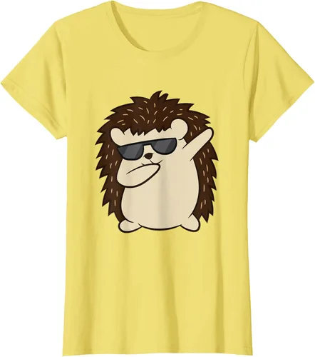 Vista 43 de Dabbing Hedgehog Funny Hedgehog Camiseta S