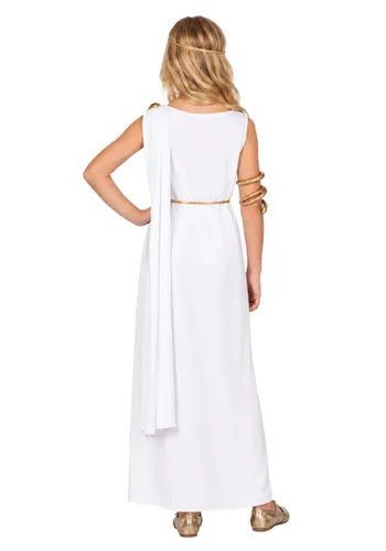 Vista 2 de Disfraz de Diosa Atenea para Niña Multicolor