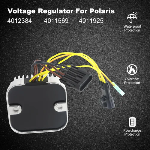 Vista 3 de Regulador de Voltaje Rectificador Para Polaris 2007-2010 Sportsman 500 700 800, Ranger 500 700 800, RZR 800, Reemplazar No.4012384 4011569 4011925