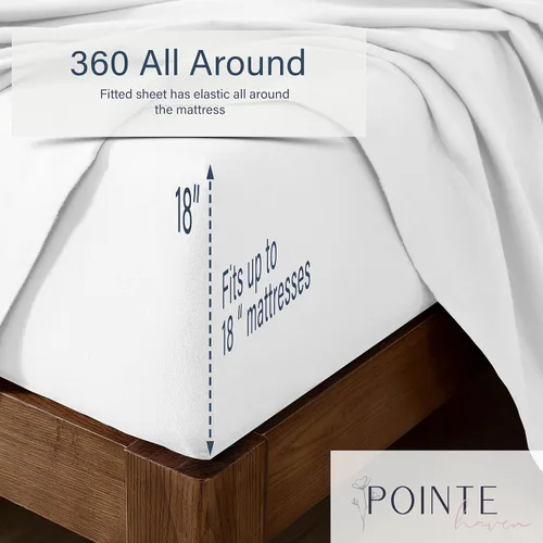 Vista 5 de Celeste Home Juego de sábanas tamaño individual XL de 190 GSM, cálido y acogedor, franela 100% algodón preencogida, extra suave, bolsillos