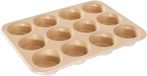 Vista 7 de Nordic Ware Naturals - Molde redondo antiadherente para tartas, 8 pulgadas