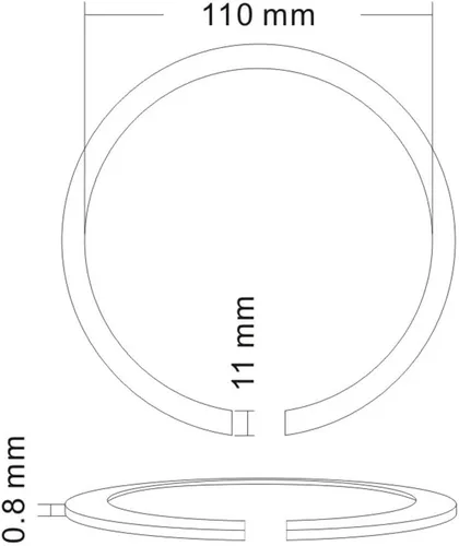 Vista 4 de Herramienta de Luthier de repuesto para guitarra acústica con incrustaciones de roseta