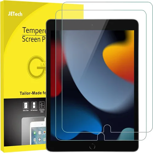 Vista 18 de JETech Protector de pantalla para iPad Pro de 10.5 pulgadas y iPad Air 3 (modelo 2019 de 10.5 pulgadas), película de vidrio templado 9H