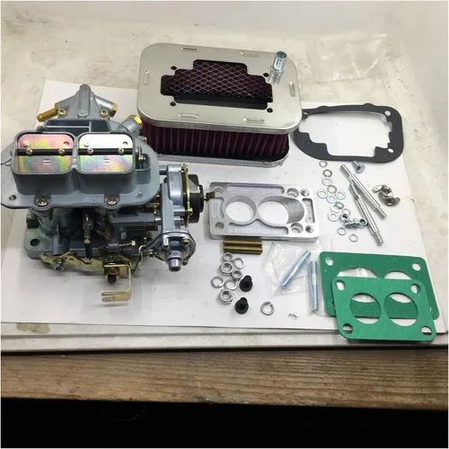 Vista 5 de Para SherryBerg para fajs 32/36 kit de carburador para Weber 32/36 para DGEV para Nissan para Datsun 510 610 620 Pickup W/filtro de aire y adaptador