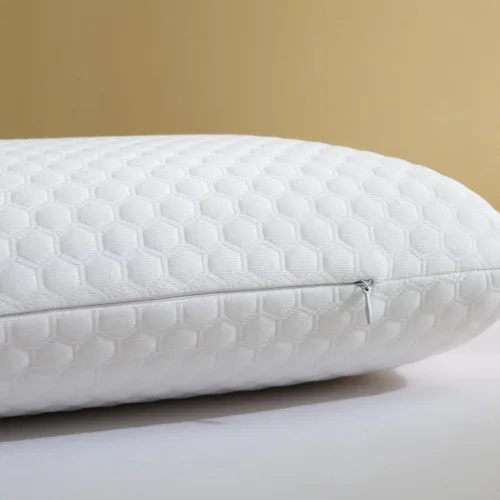 Vista 4 de CSDLF Almohadas de Cama de Espuma Viscoelástica, Almohada para Personas que Duermen de Lado y Boca Arriba, Almohada para Alivio del Dolor de Cuello