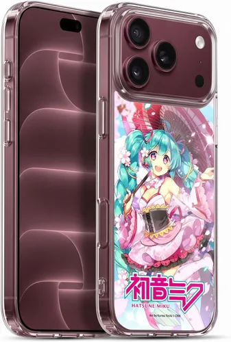 Vista 55 de Head Case Designs Licencia Oficial Hatsune Miku Gráficos Lindos Carcasa de Gel [Protección de Grado Militar] Compatible con Apple iPhone 7 CUTE