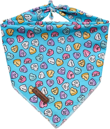 Vista 21 de MR. CHUBBYFACE Pañuelos azules con rayas para perros, reversibles, baberos triangulares, bufanda, accesorios para perros, gatos, mascotas