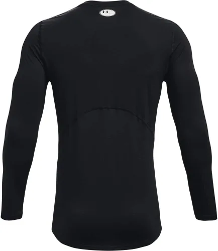 Vista 4 de Camiseta de manga larga ajustada HeatGear para hombre