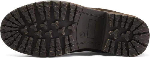 Vista 8 de mysoft Chelsea - Botines para mujer, con cremallera lateral, tacón bajo, con suela de lengüeta, botas cortas