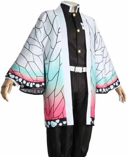Vista 2 de Disfraz de Kamado de anime para mujer, conjunto completo de kimono