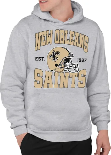 Vista 21 de Junk Food NFL Sudadera con Capucha Pullover Signature unisex para adultos. Ajuste Unisex Relajado.