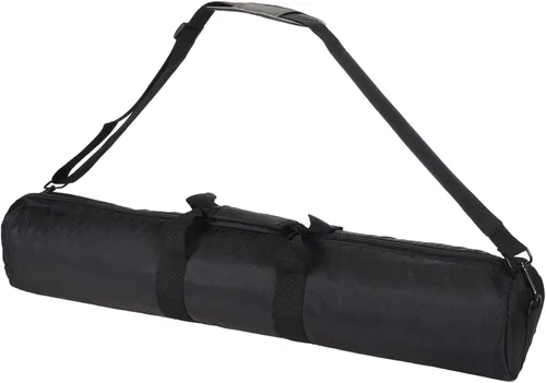 Vista 6 de PATIKIL Fundas de transporte para trípode de 27.56 x 5.12 pulgadas, 1 paquete de bolsa de trípode acolchada de nailon con asas para soportes de luz