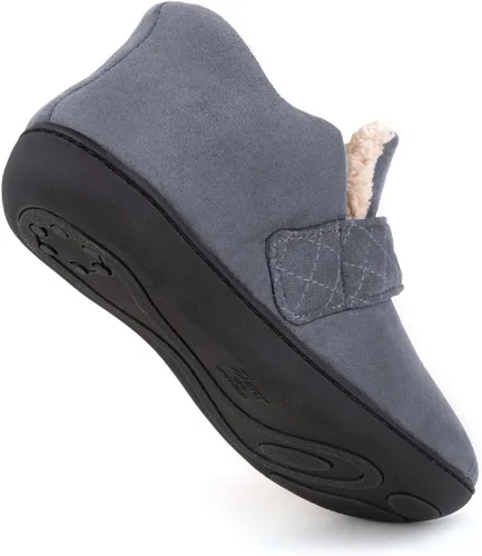 Vista 4 de Zizor Zapatos de casa ajustables Ivy para mujer para interiores y exteriores