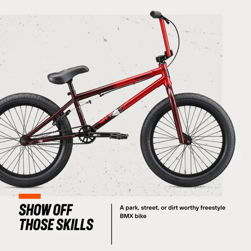 Vista 9 de Mongoose Legion Freestyle - Bicicleta BMX para ciclistas de nivel avanzado o profesional, para hombres y mujeres adultos, marco de Chromoly 4130