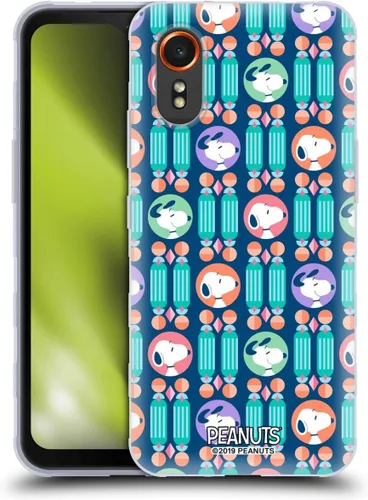 Vista 44 de Head Case Designs Snoopy Deco Dreams - Funda de gel con licencia oficial de Peanuts Blue Pattern [protección de grado militar] compatible con Google
