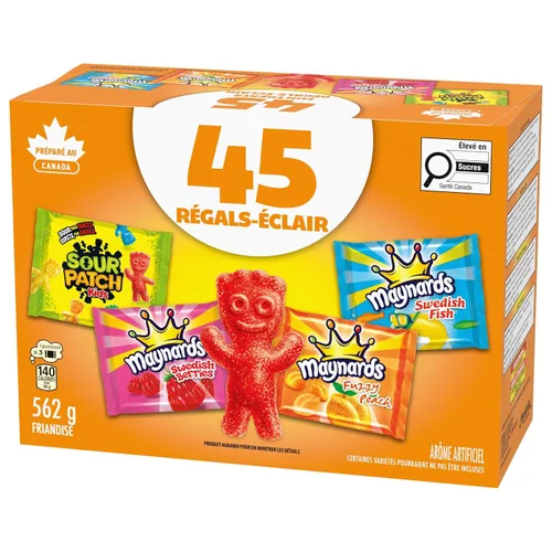 Vista 16 de Maynards - Caramelos de Halloween, 45 unidades, 19.82 oz, importados de Canadá