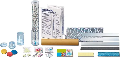 Vista 3 de 4M Kidzlabs Kit de fabricación de caleidoscopio - Juguetes STEM de física con luz óptica, regalo de manualidades para niños y adolescentes, niños